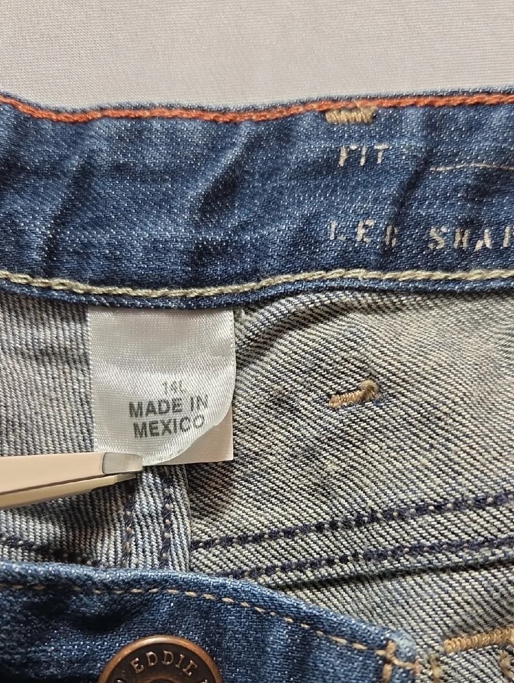 Eddie Bauer Curvy Bootcut Jeans Size 14L